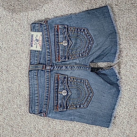 True Religion Women Denim Shorts - Picture 2 of 10